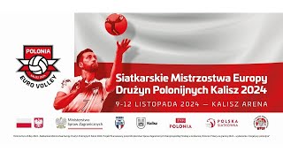 BELGIA  KRESY Siatkarskie Mistrzostwa Europy Drużyn Polonijnych  Kalisz 2024 [upl. by Nahtahoj]