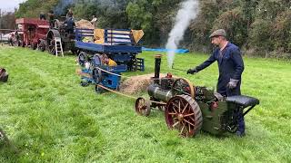 Threshing at the Weald and Downland Museum [upl. by Chilton]