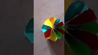 how to create paper Honeycomb  Colourful Honeycomb  paper craft  home decoration craft [upl. by Baumbaugh675]