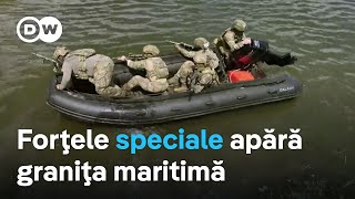 Ucraina Forţele speciale apără cu orice preţ graniţa maritimă [upl. by Liponis206]