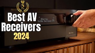 Top 5 Best AV Receivers 2024 AV Receiver [upl. by Egarton]