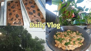 dailyvlog ⛈️ Kegiatan Seharihari Ibu Rumah Tangga ⛈️ Mencuci Antar Anak Sekolah Memasak Baking [upl. by Wilton499]