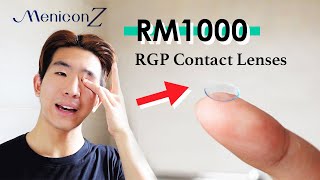 My RM1000 Contact Lenses RGP Lenses from Menicon Z [upl. by Akiemehs]