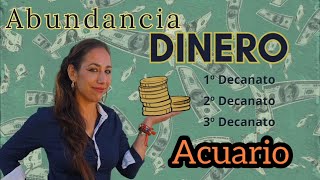 ACUARIO💰ABUNDANCIA🪙OCTUBRE 2024💶1°2°3° DECANATO acuariooráculoabundanciadecanatossignozodiacal [upl. by Donela]