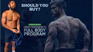 I Bought Jeff Nippards High Frequency Full Body Program amp Have Some Strong Thoughts Honest Review [upl. by Cormick]