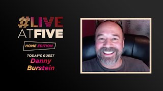 Broadwaycom LiveatFive Home Edition with Danny Burstein of MOULIN ROUGE [upl. by Durer]