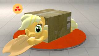 SFM Ponies Blue Team sliding into a box [upl. by Zephan]