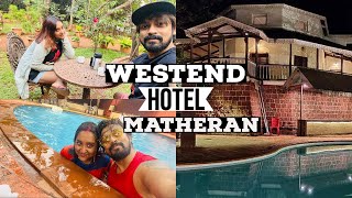 STAYING at a THREE STAR RESORT in MATHERAN  Westend Hotel  Trishit Saha [upl. by Zebulen]