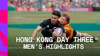 New Zealand victorious in TENSE final  CathayHSBC Sevens Day Three Mens Highlights [upl. by Broeker]