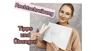 Rechtschreiben  Tipps und Übungen zum Verbessern der Rechtschreibung [upl. by Nairrot]