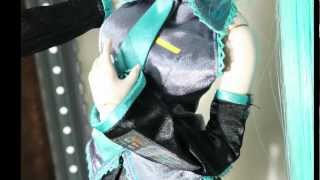 60センチドールに初音ミクの服を着せてみた Dollfie Dream miku hatsune [upl. by Arianne]