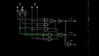 2 bit comparator circuit Tutorial  Basic Electronics [upl. by Aniles]