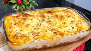 BATATA GRATINADAS COM ATUM  E MOLHO BRANCO DELICIOSO  RCEITINHAS COM AMOR ❤️ [upl. by Frodi]