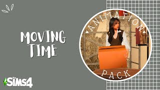 Moving Time  Animation Pack  The Sims 4  Free Download [upl. by Tloh]