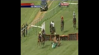 Horse Racing Death 237  Mid Valley at Towcester Racecourse [upl. by Zeculon596]