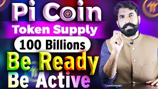 Pi Coin Token Supply 100 Billions  Pi Network  Pi Tokens  Pi Network News Update  Albarizon [upl. by Erimahs]