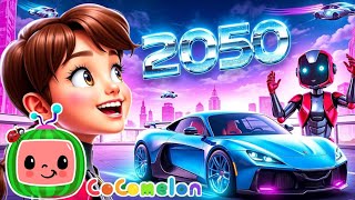 2050 Fun with Flying Cars and Robots  2050 Future World Song  2050 Song  Bwa Review [upl. by Ellebyam242]