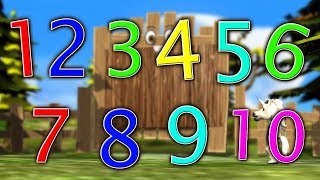 Counting 1 to 10 Numbers Adventure with Uno the Unicorn  Noodle Kidz [upl. by Eiramacissej]