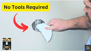 Easy DIY Drywall Hole Repair 3M Large Hole Patch Kit Tutorial [upl. by Yttak]