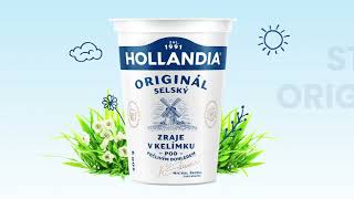 HOLLANDIA Originál Selský jogurt  O kelímek hezčí [upl. by Radford41]