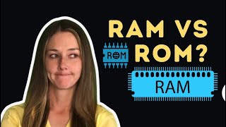 RAM vs ROM Whats the difference cpu memory gpu hardware computers technology agile scrum [upl. by Ramej]