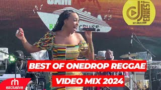 BEST OF REGGAE ONE DROP VIDEO MIX 2024 BY THE GREAT INFINITY 22 DJS AT VOL 22 FT ALAINECHRIS BROWN [upl. by Zerlina]