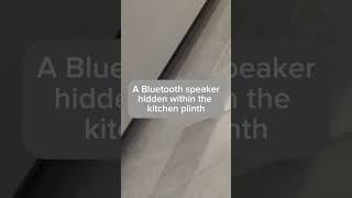 Have you seen this before Bluetooth speaker inside the kitchen plinth kitchengadgets kitchen [upl. by Siva957]