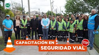 PERSONAL deTRÁNSITO se capacita en SEGURIDAD VIAL [upl. by Ainirtac]