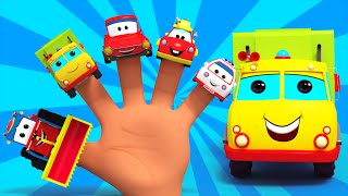 Finger Family Transport  Nursery Rhymes For Kids  Vehicles For Children  Kids Tv [upl. by Vally]