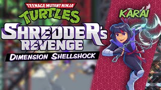 Karai DLC  Official Release Date Announced For TMNT Shredders Revenge Dimension Shellshock [upl. by Asit]