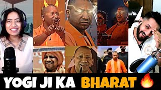 CM Yogi Adityanath Thug Life 3 😈 Yogi Adityanath Attitude Videos Reaction 🔥 [upl. by Morette]