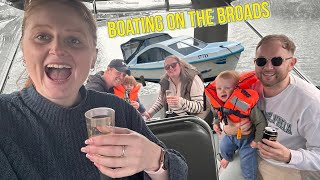 Boating On The Broads ⚓️ Norfolk Broads March 2024 [upl. by Imoyaba]