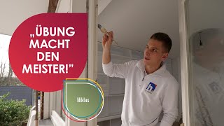 Ausbildung mit Abitur  Zufrieden im Malerhandwerk  Deine Zukunft ist bunt [upl. by Latvina472]