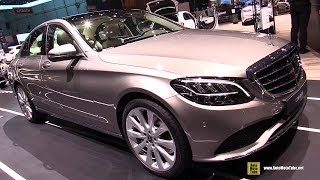 2019 Mercedes C200 4Matic  Exterior and Interior Walkaround  2018 Geneva Motor Show [upl. by Enirehtac733]