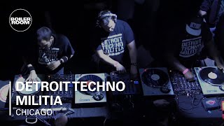 Detroit Techno Militia 313 The Hard Way Boiler Room Chicago DJ Set [upl. by Asiruam]