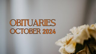 OBITUARIES NEWS FOR THE MONTH OF OCTOBER 2024  IBPS  CURRENT AFFAIRS  DPLabs [upl. by Ynnoj]