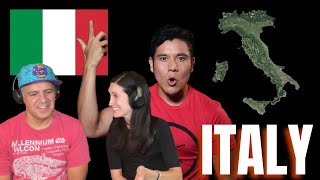 Geography Now Italy REACTION [upl. by Otrebliw]