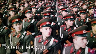 Soviet March  1980s Soviet Army Instrumental [upl. by Wengert450]