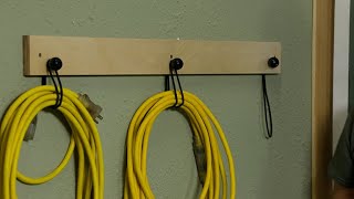 Woodworking Tip Extension Cord Storage [upl. by Adieno623]