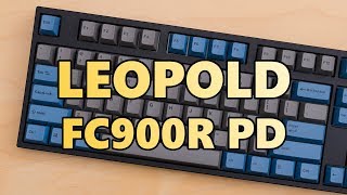 The ultimate silent mechanical keyboard  Leopold FC900R PD with Cherry MX Silent Red [upl. by Deach]