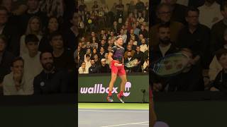 Casper Ruud wins epic rally at the Stockholm Open casperruud ruud tennis atp tennishighlights [upl. by Wolsniw210]