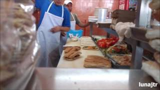 FLAUTAS Y TORTAS EN LA COLONIA ROMERO RUBIO CDMX LONCHERIA LA REYNA [upl. by Zadack]