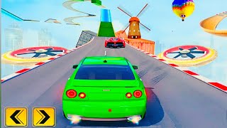 Mega Ramp Stunts Car Racing 3D  Mega Ramp Car Stunt Game  trazogames [upl. by Amiarom993]