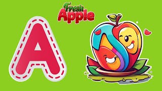 ABC song  nursery rhymes  abc phonics song for toddlers  a for apple [upl. by Tiat542]