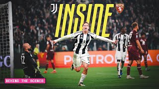 INSIDE Derby della Mole  Yildiz and Weah Power Juve to Victory  Behind the Scenes [upl. by Patsis93]