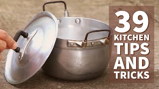 39 Awesome Kitchen Tips and Tricks  Thaitrick [upl. by Jacklin]