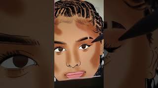 Nikkis Digital Art Channel Trailer digitalart digitaldrawing trendingshorts drawing art [upl. by Carling]