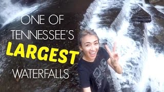 FREE Swimming at a GORGEOUS Waterfall Things To Do In Tennessee  Hobo Ahle [upl. by Entruoc1]