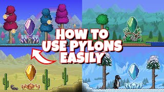 Terraria Pylon Guide [upl. by Naeloj]