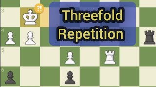 What is 3 fold repetition in chess [upl. by Ressler611]